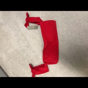 J.CREW NWT red bathing suit top